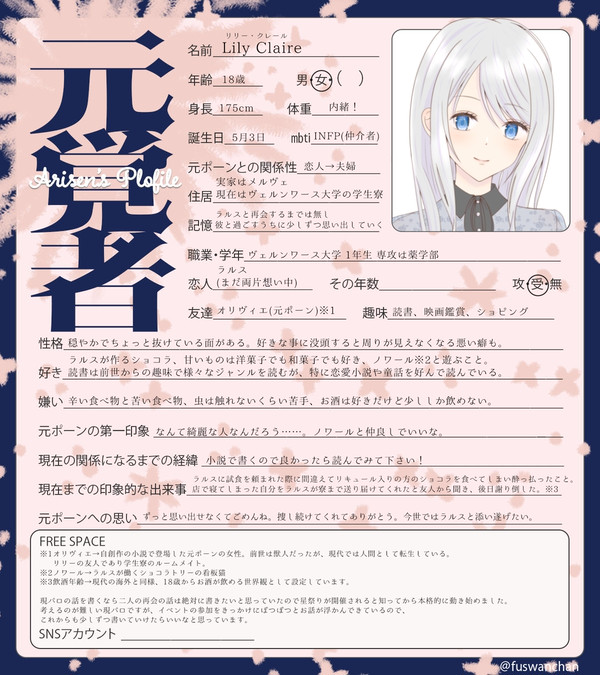 覚ポ現パロ設定