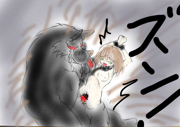 巣の中で交尾