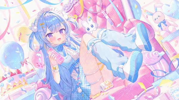 【お仕事】苺恋めるさん アニバーサリーイラスト