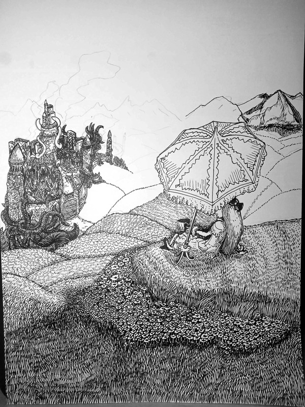 Lolita on a hill