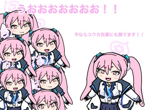 Xに投稿してたコユキちゃん増殖イラスト達