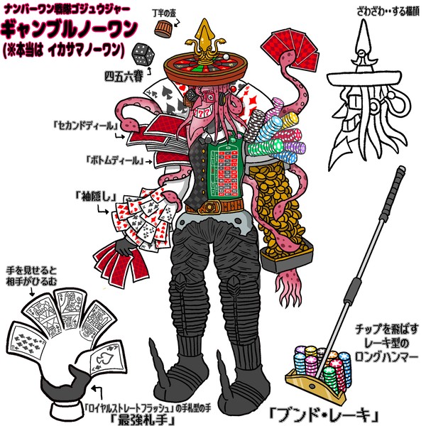 ゴジュウジャー二次創作怪人