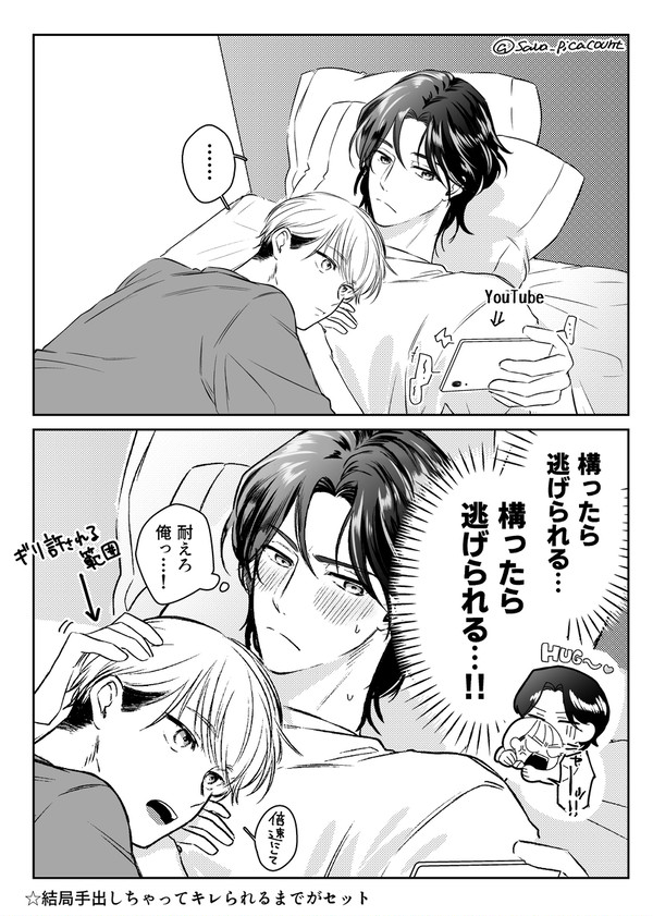 きまぐれ猫ちゃん受けvs自制心を試される攻め