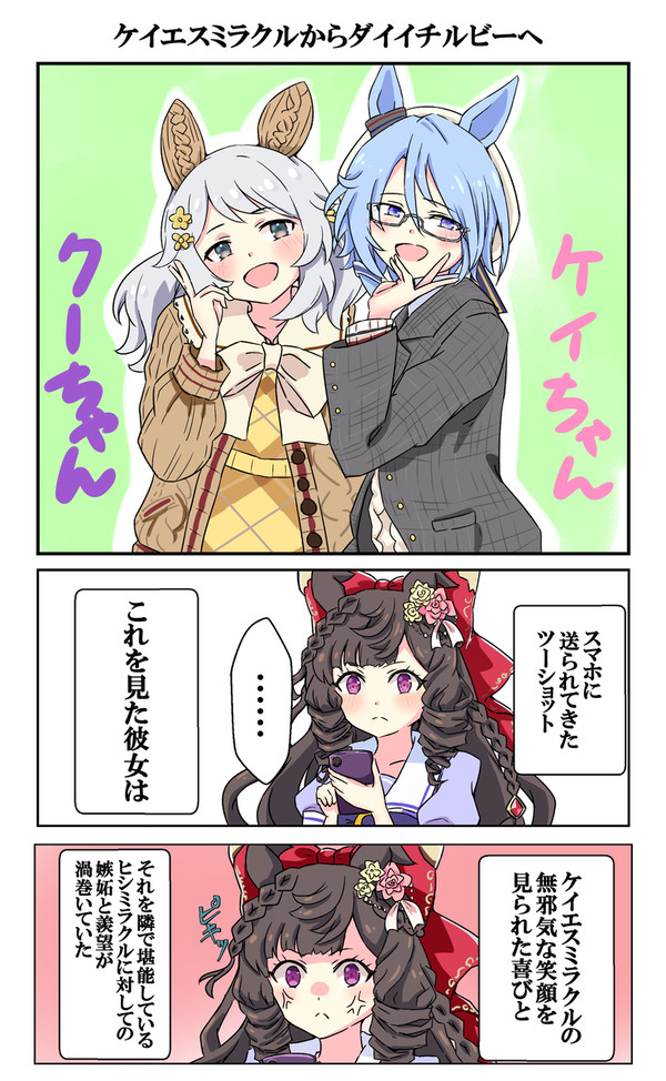 ケイエスミラクルからダイイチルビーへ