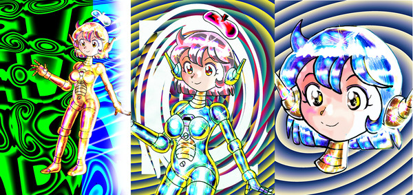 イラスト：豪鉄と桜その5