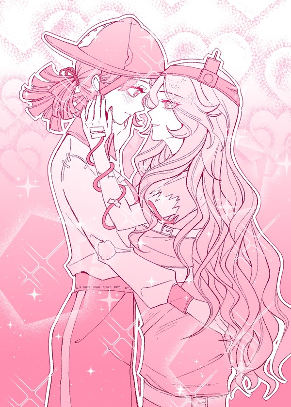 撫でる