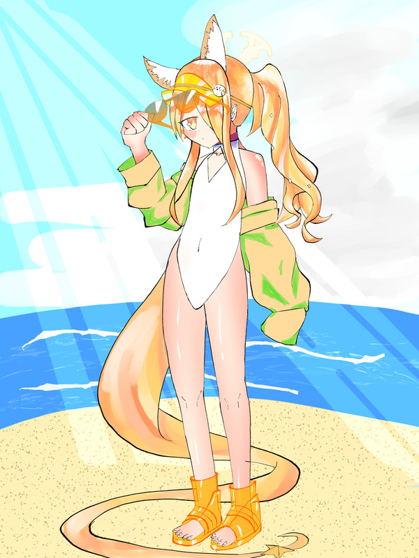 Twitterに投稿したイラスト集(ブルアカ)