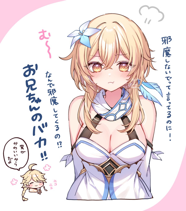 お兄ちゃんのバカ!