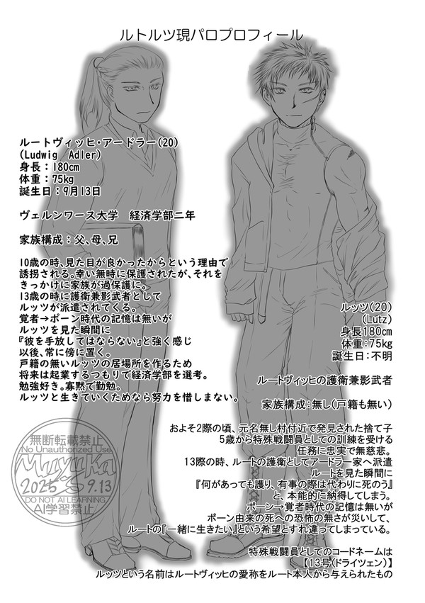 現パロルトルツプロフィール