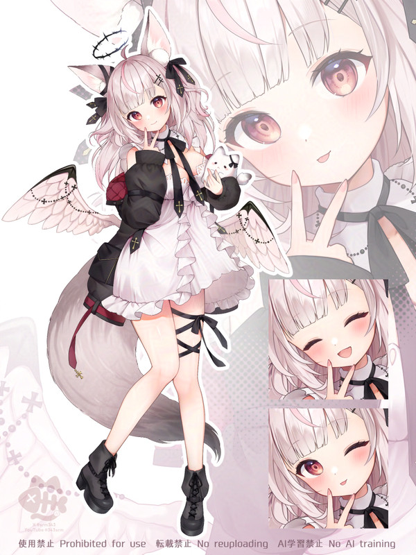 黒銀しゅあ　キービジュアル