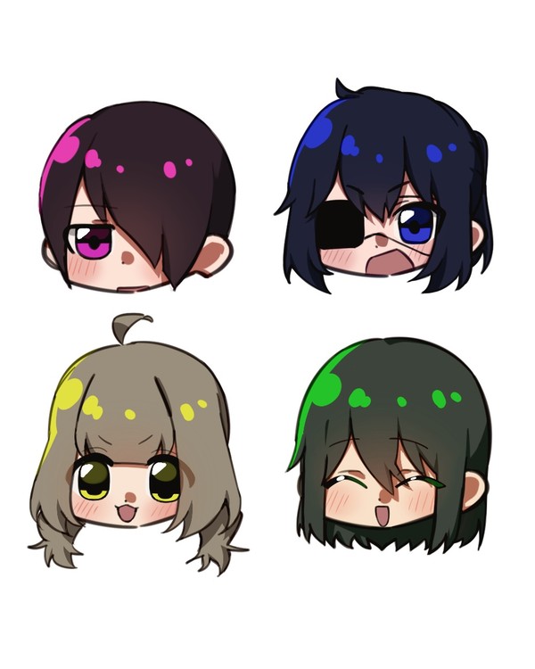 一次創作のほぼ落書きまとめ