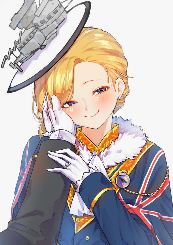 A Gentle Touch on Hood's Cheek