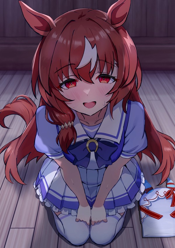 正座させられるスティル - 1/1