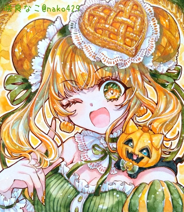 パンプキンパイちゃん🎃