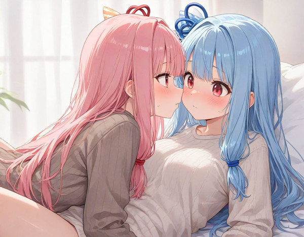 after suprised kiss