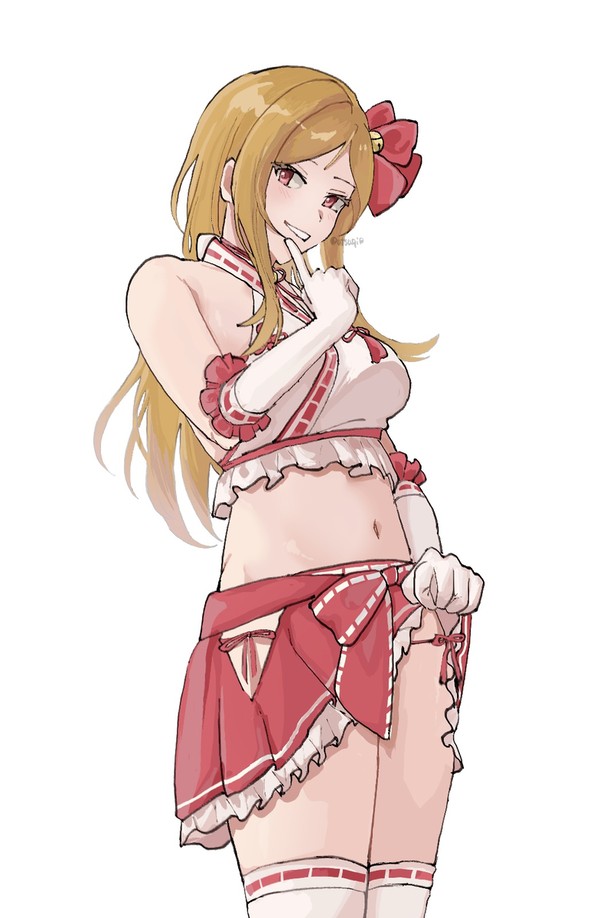 巫女水着