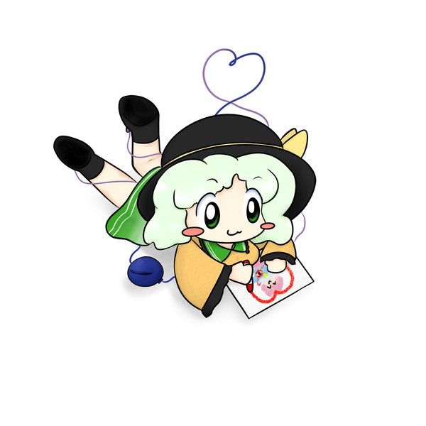 Drawing Koishi
