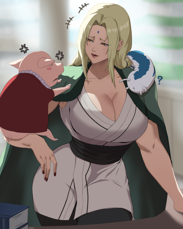 Tsunade and pets