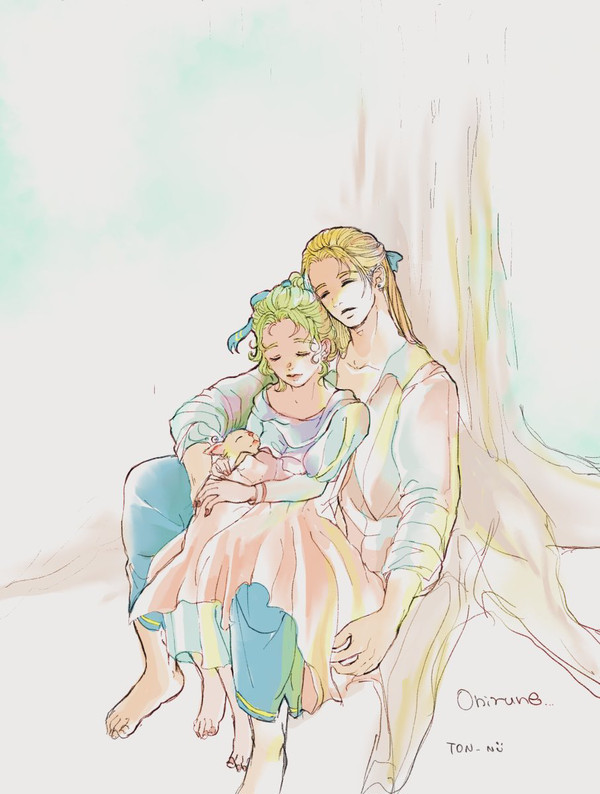 フィガロ兄弟とティナ