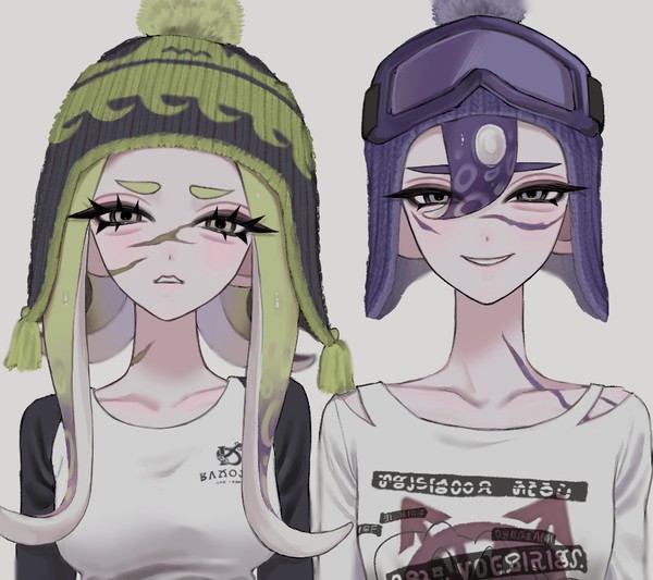 最近のスプラ絵