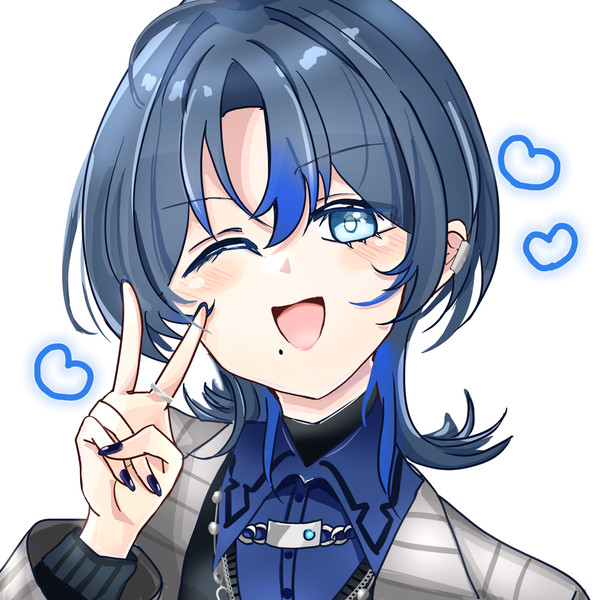 あおくゅ〰️♡