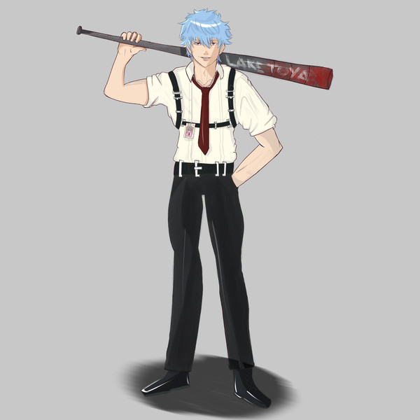 Gintoki dressed as Heathcliff