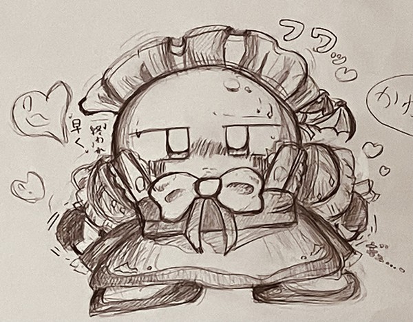 本日の落書きです