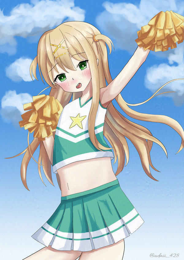 チアガール三咲くん