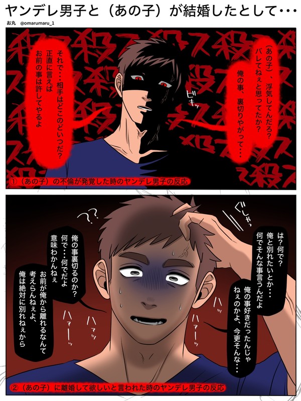ヤンデレ男子が(あの子)と結婚したとして…