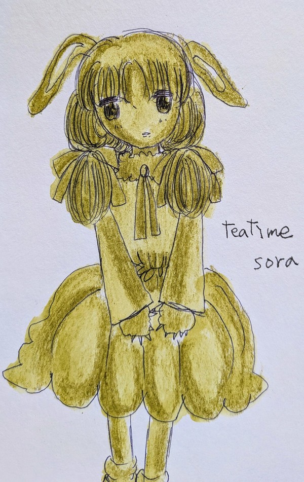 うさぎの少女
