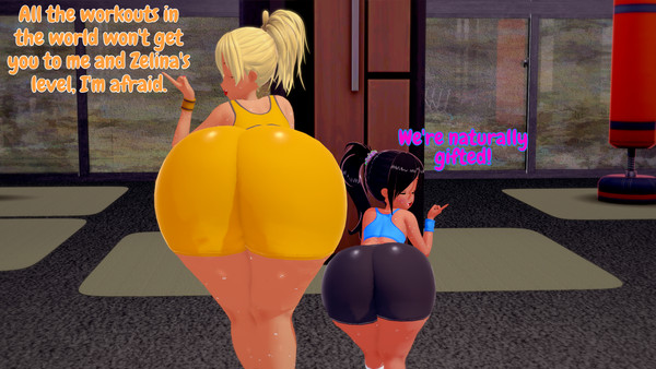 Trish and Zelina's Gym Day