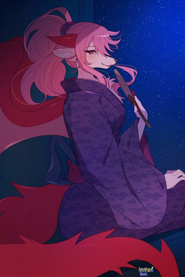 夕涼み嫁
