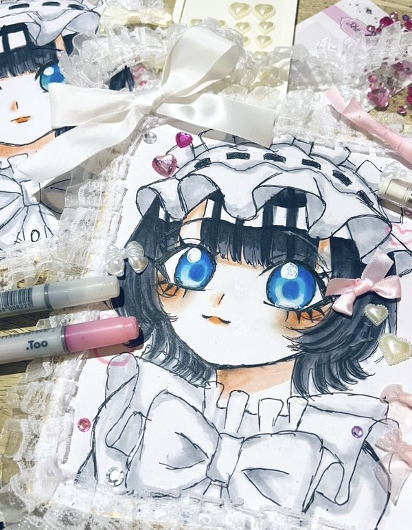 ふりふりロリータちゃん⸝⸝>　̫<⸝⸝