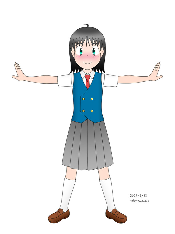 中学生の女の子