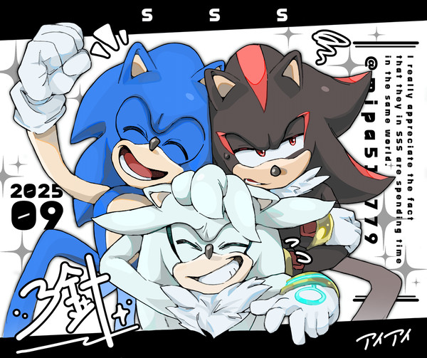 3針詰め合わせ💙🤍🖤