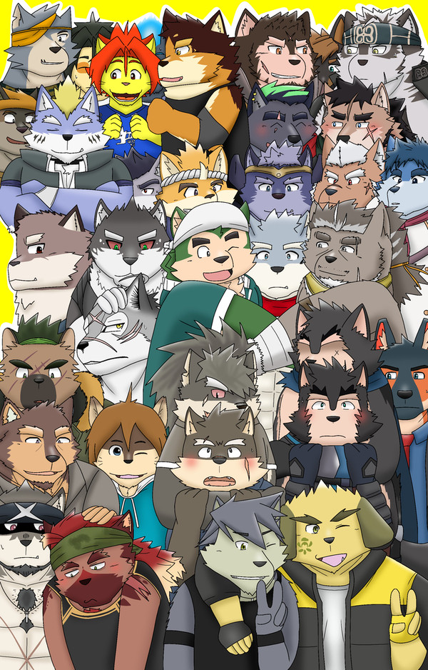 犬キャラ大集合
