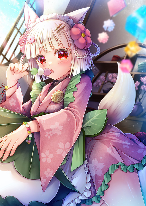和菓子擬人化×狐耳っ娘