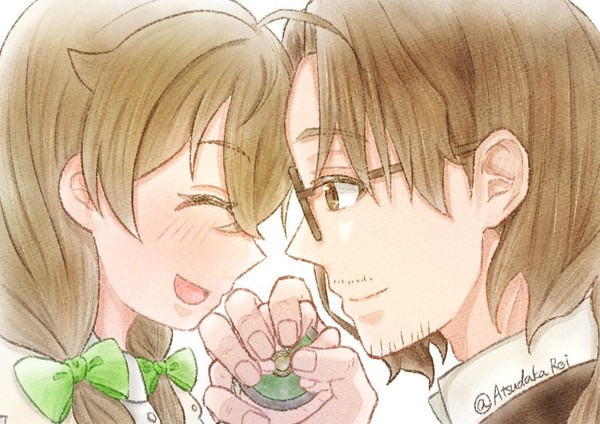 えへへ、お父さん