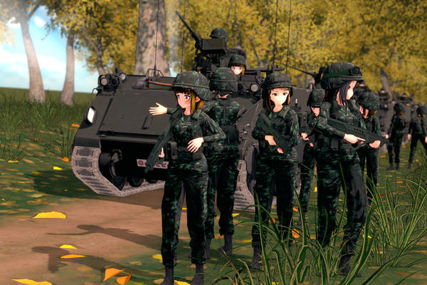 Thai Army Patrol