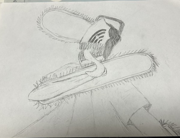 落書きチェンソーマン