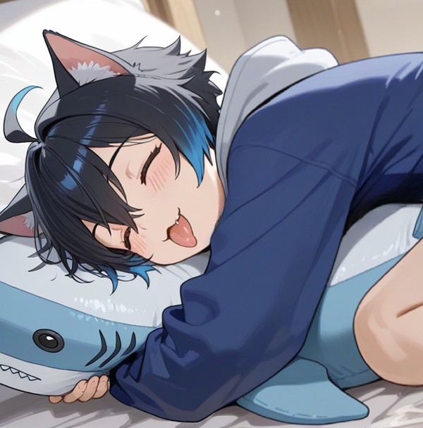 テイル猫くん夢で発情中