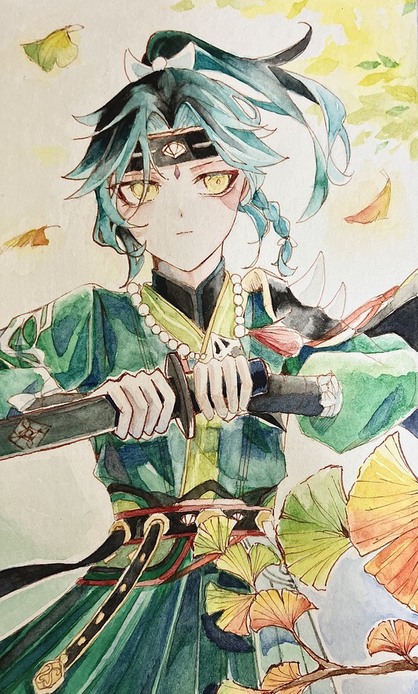 ホヨフェアカウントダウンイラスト魈様