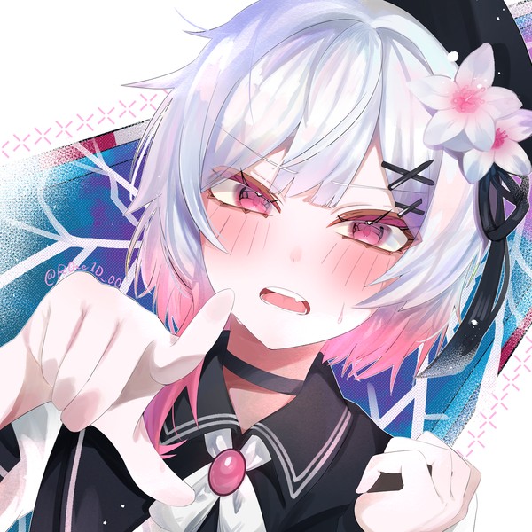桜羽エマ フリーアイコン🌸