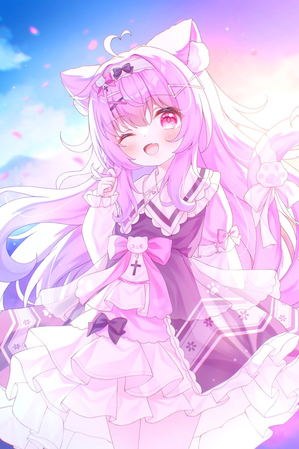 【委托】粉猫猫 - 1/1