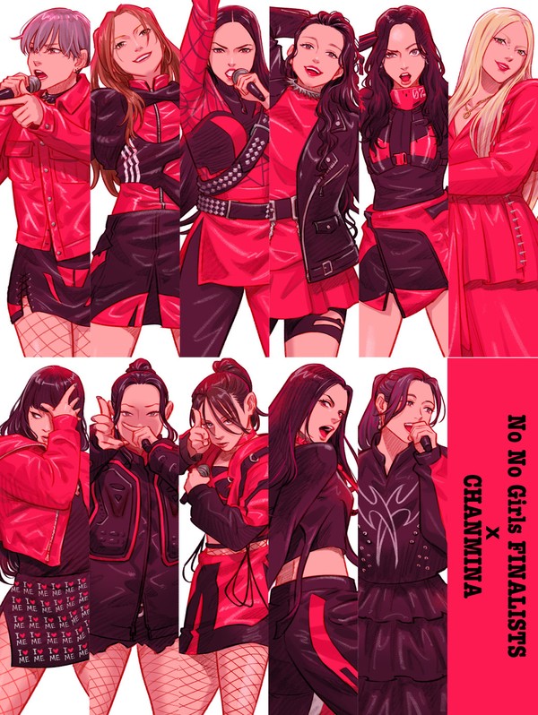 【FAN ART】No No Girls x  CHANMINA