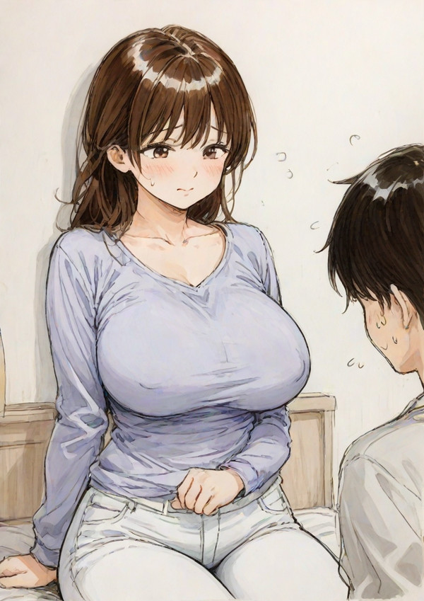 これから息子にされるんだろなあと察している母親