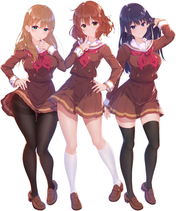 三人
