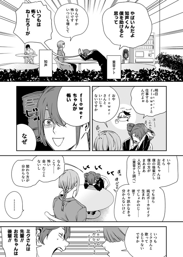 テトさんとフラワ（with 知声）