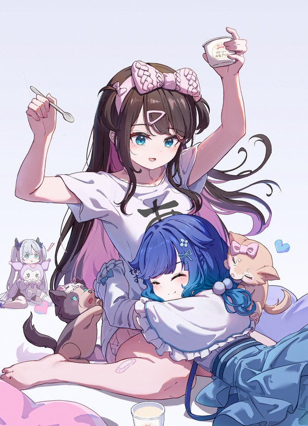紡木こかげ❤️花芽なずな