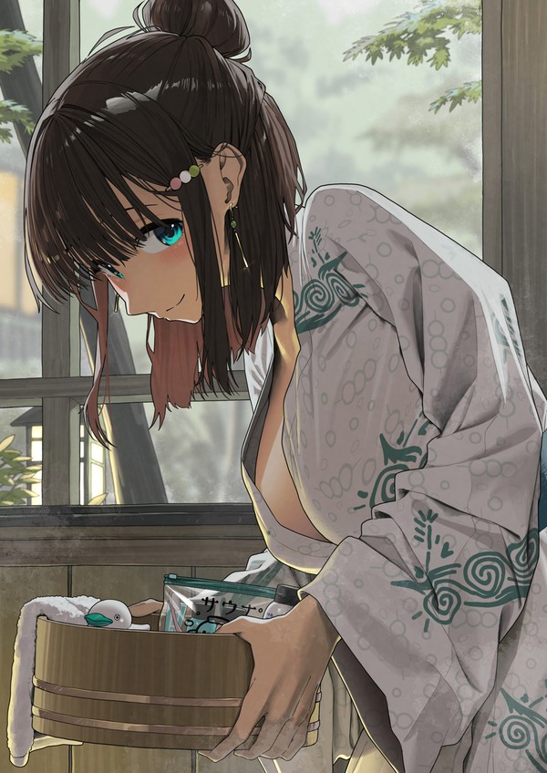 湯けむり